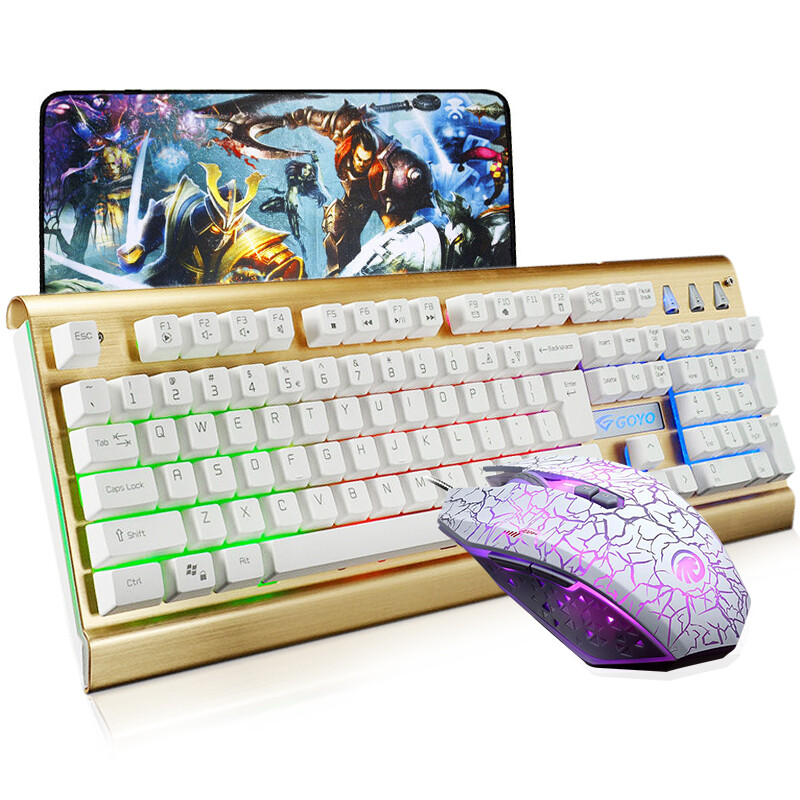 国宇K500+X8黑鼠标+耳机套装 专业电竞外设，畅享竞技新体验